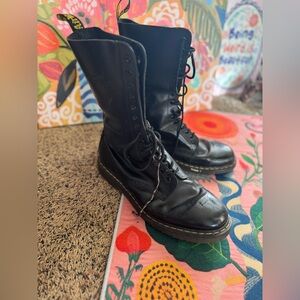 Dr. Martens Black 1914 Smooth Leather Boots